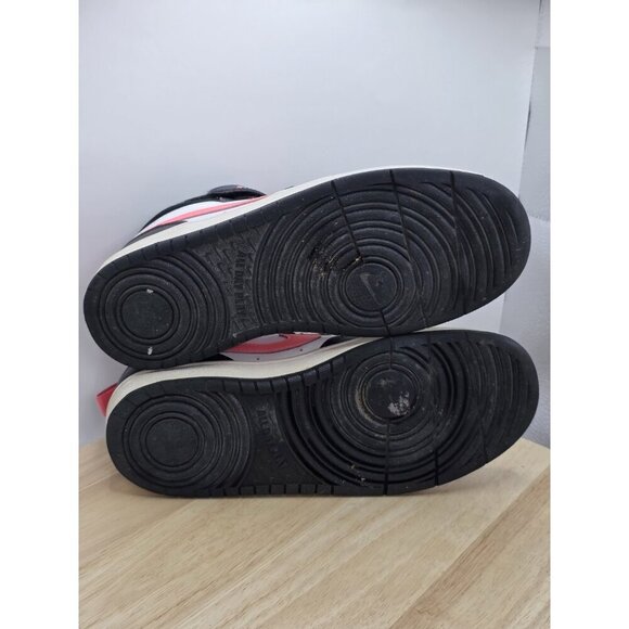 Nike Court Borough Mid 2 White Black Pink  Womens 7 CD7782-005S Sneakers GS 5.5Y - Picture 6 of 8